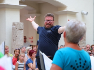 Parádés koncert a múzeumkertben - fotó: 