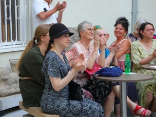 Parádés koncert a múzeumkertben - fotó: 