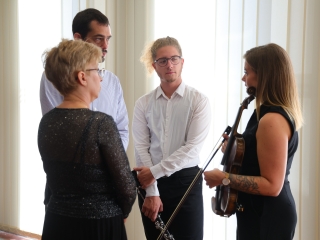 A közgyűlési terem névadó ünnepsége - fotó: 