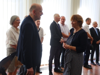 A közgyűlési terem névadó ünnepsége - fotó: 