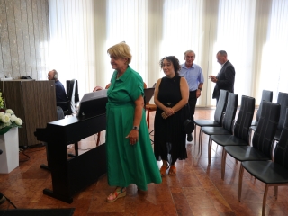 A közgyűlési terem névadó ünnepsége - fotó: 