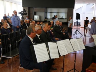 A közgyűlési terem névadó ünnepsége - fotó: 