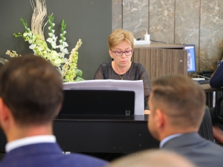 A közgyűlési terem névadó ünnepsége - fotó: 