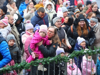 Az igazi Mikulás Dunaújvárosban - fotó: 