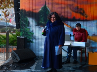 Az igazi Mikulás Dunaújvárosban - fotó: 