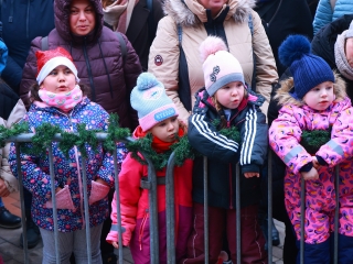 Az igazi Mikulás Dunaújvárosban - fotó: 