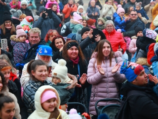 Az igazi Mikulás Dunaújvárosban - fotó: 