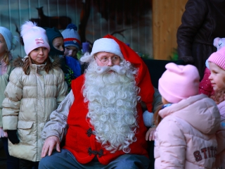 Az igazi Mikulás Dunaújvárosban - fotó: 