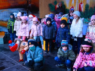 Az igazi Mikulás Dunaújvárosban - fotó: 