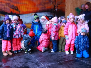 Az igazi Mikulás Dunaújvárosban - fotó: 