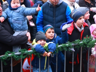 Az igazi Mikulás Dunaújvárosban - fotó: 