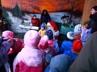 Az igazi Mikulás Dunaújvárosban - fotó: 