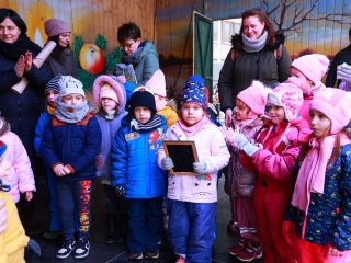 Az igazi Mikulás Dunaújvárosban - fotó: 