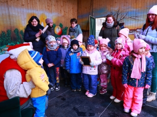 Az igazi Mikulás Dunaújvárosban - fotó: 