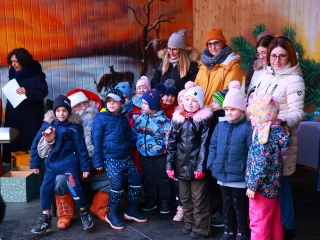 Az igazi Mikulás Dunaújvárosban - fotó: 