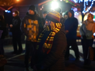 Az öröm rózsaszín gyertyája is fénylik (galéria) - fotó: 