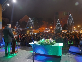 Az öröm rózsaszín gyertyája is fénylik (galéria) - fotó: 