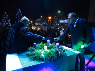 Az öröm rózsaszín gyertyája is fénylik (galéria) - fotó: 