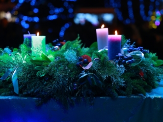 Az öröm rózsaszín gyertyája is fénylik (galéria) - fotó: 