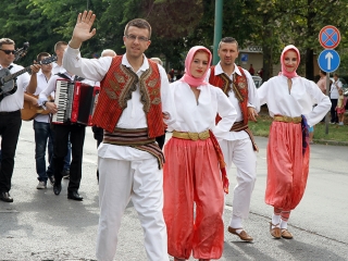 Fúvószenekarok és mazsorettek találkozója - fotó: Sándor Judit