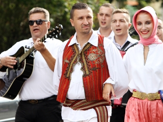 Fúvószenekarok és mazsorettek találkozója - fotó: Sándor Judit