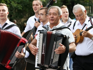 Fúvószenekarok és mazsorettek találkozója - fotó: Sándor Judit