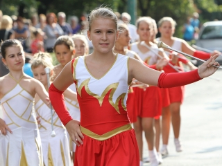 Fúvószenekarok és mazsorettek találkozója - fotó: Sándor Judit