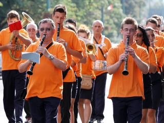 Fúvószenekarok és mazsorettek találkozója - fotó: Sándor Judit