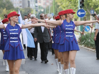Fúvószenekarok és mazsorettek találkozója - fotó: Sándor Judit