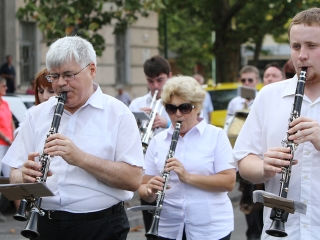 Fúvószenekarok és mazsorettek találkozója - fotó: Sándor Judit