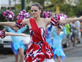 Fúvószenekarok és mazsorettek találkozója - fotó: Sándor Judit