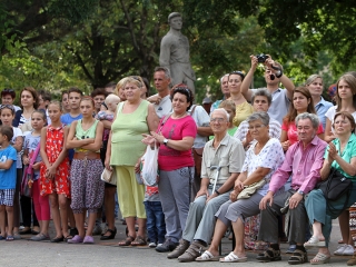 Fúvószenekarok és mazsorettek találkozója - fotó: Sándor Judit