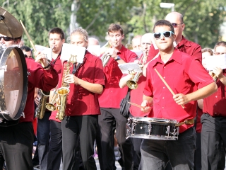 Fúvószenekarok és mazsorettek találkozója - fotó: Sándor Judit
