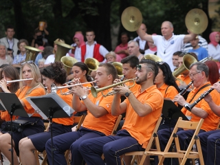 Fúvószenekarok és mazsorettek találkozója - fotó: Sándor Judit