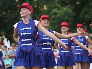 Fúvószenekarok és mazsorettek találkozója - fotó: Sándor Judit