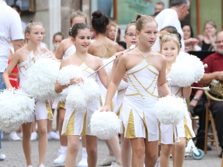 Fúvószenekarok és mazsorettek találkozója - fotó: Sándor Judit