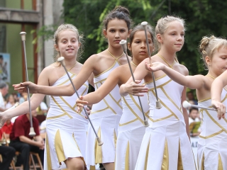 Fúvószenekarok és mazsorettek találkozója - fotó: Sándor Judit