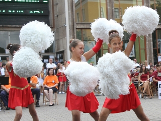 Fúvószenekarok és mazsorettek találkozója - fotó: Sándor Judit