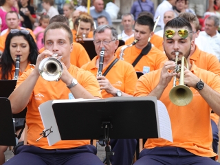 Fúvószenekarok és mazsorettek találkozója - fotó: Sándor Judit