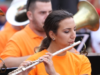 Fúvószenekarok és mazsorettek találkozója - fotó: Sándor Judit