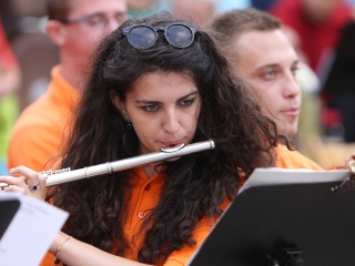 Fúvószenekarok és mazsorettek találkozója - fotó: Sándor Judit