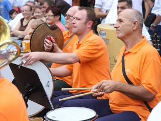 Fúvószenekarok és mazsorettek találkozója - fotó: Sándor Judit