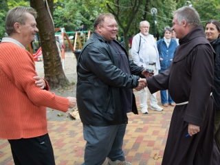 Böjte Csaba Dunaföldváron - fotó: Ónodi Zoltán