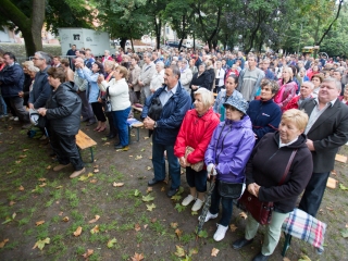 Böjte Csaba Dunaföldváron - fotó: Ónodi Zoltán