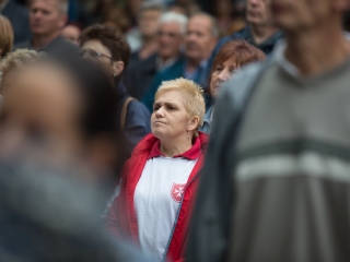 Böjte Csaba Dunaföldváron - fotó: Ónodi Zoltán