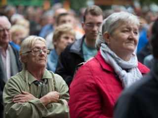 Böjte Csaba Dunaföldváron - fotó: Ónodi Zoltán