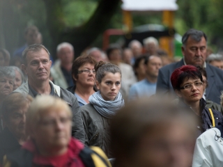 Böjte Csaba Dunaföldváron - fotó: Ónodi Zoltán