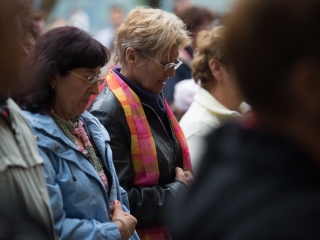 Böjte Csaba Dunaföldváron - fotó: Ónodi Zoltán