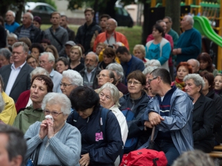 Böjte Csaba Dunaföldváron - fotó: Ónodi Zoltán