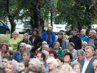Böjte Csaba Dunaföldváron - fotó: Ónodi Zoltán